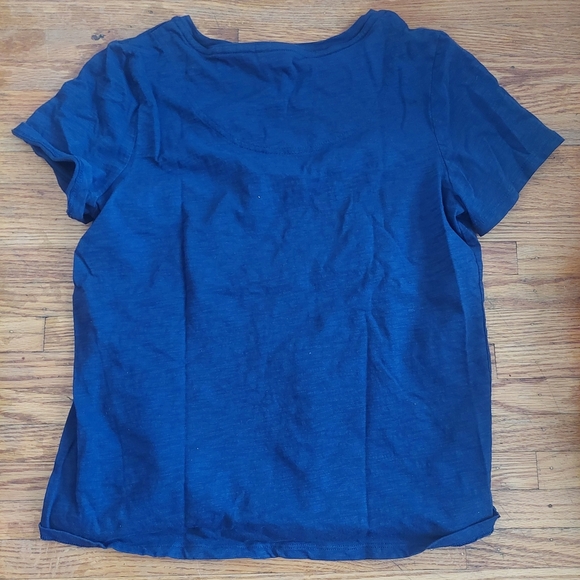 Joules Navy Top with Embroidered Bee ( Bag C) - Picture 5 of 5